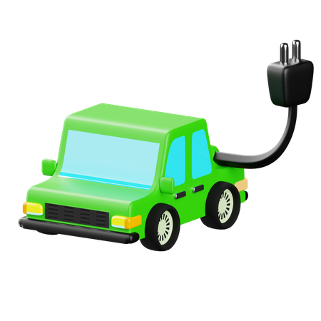 Voiture électrique  3D Icon