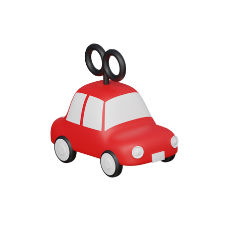 Voiture sinueuse  3D Icon