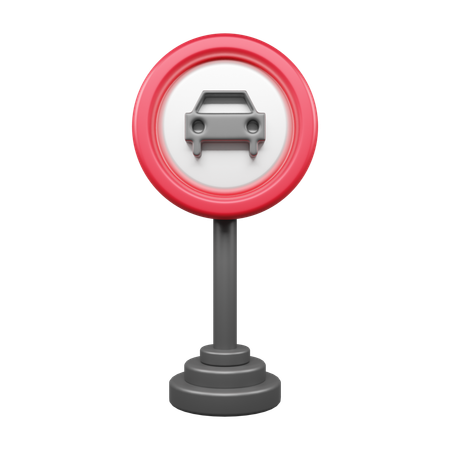 Route de voiture  3D Icon