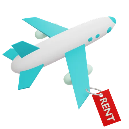 Vol charter  3D Icon