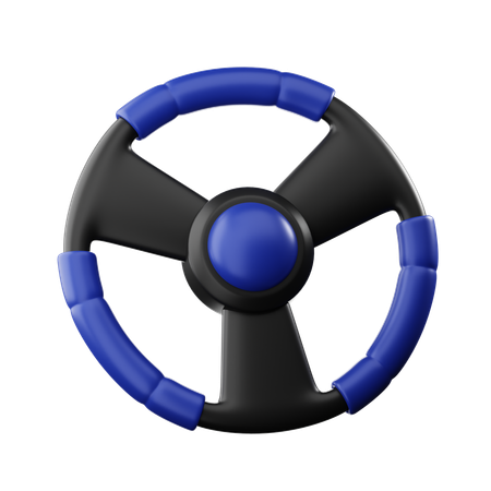Volant  3D Icon