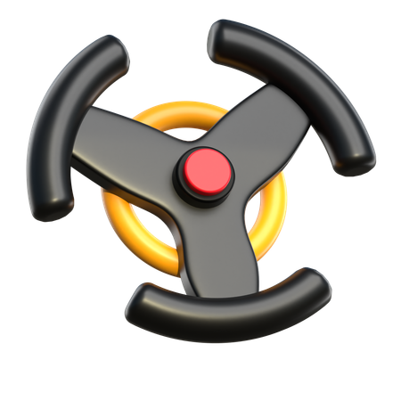 Volant  3D Icon