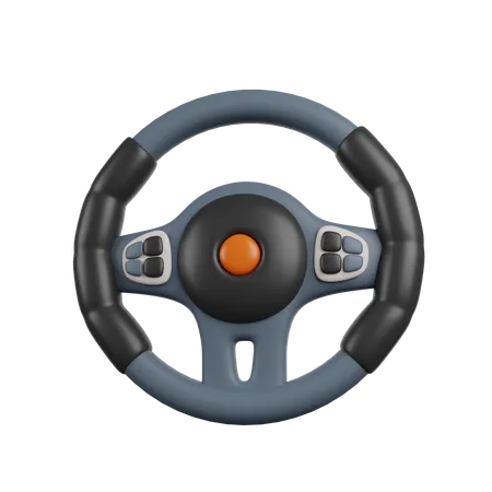 Volant  3D Icon