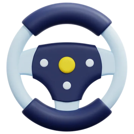 Volant  3D Icon