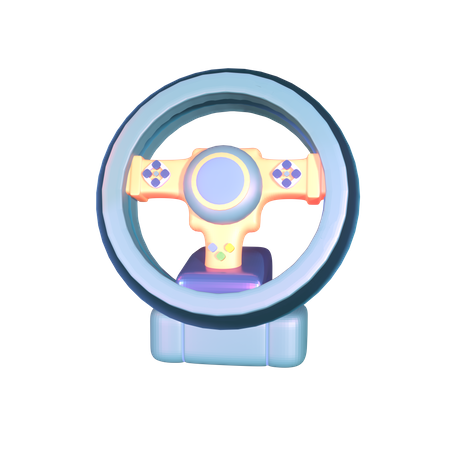 Volant  3D Icon