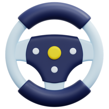Volante  3D Icon
