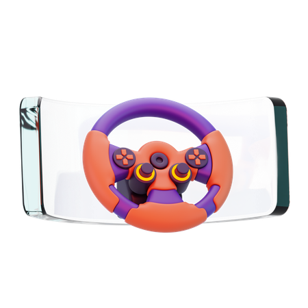 Volante  3D Icon