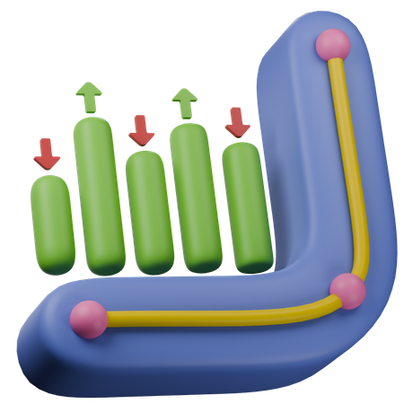 Volatilidade  3D Icon