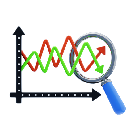 Volatility Analysis  3D Icon