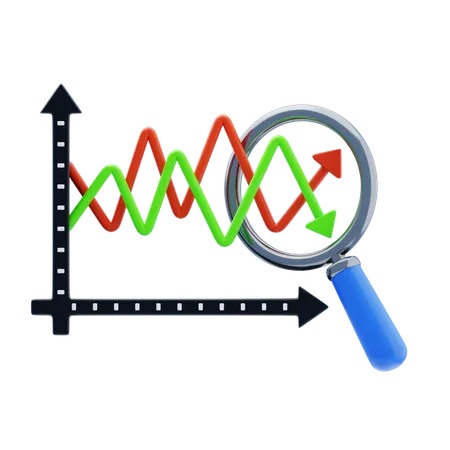 Volatility Analysis  3D Icon