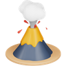 volcano emoji 3d