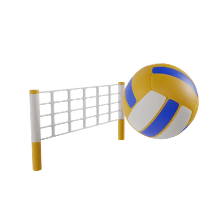 Voleibol  3D Icon