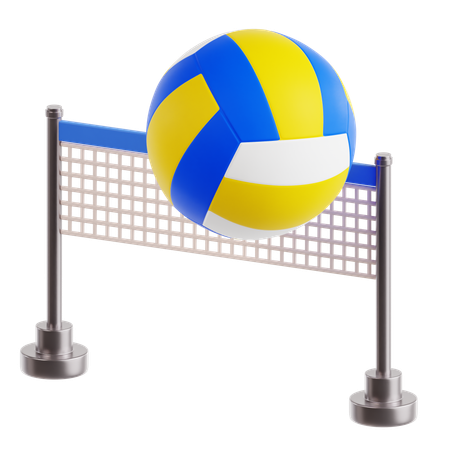 Voleibol  3D Icon