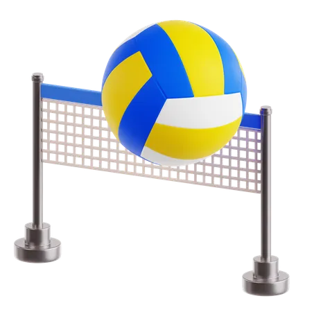 Voleibol  3D Icon