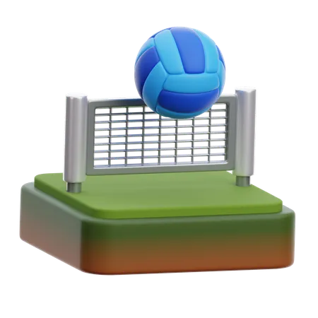 Voleibol  3D Icon