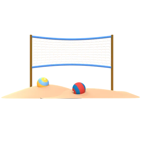 Voleibol  3D Illustration