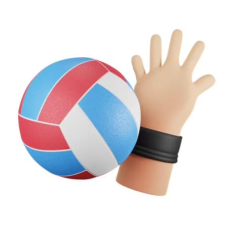 Voleibol  3D Illustration