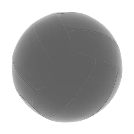 Forma abstracta de voleibol  3D Icon