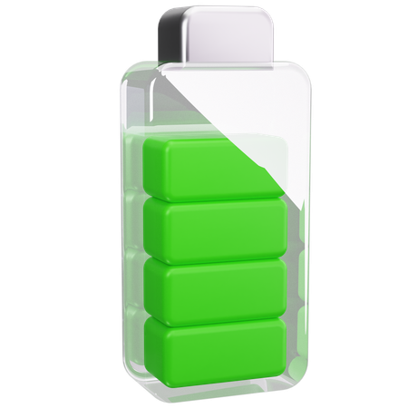 Volle Batterie  3D Icon
