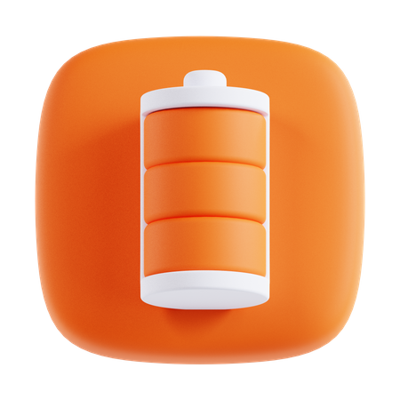 Volle Batterie  3D Icon