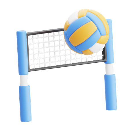 Volley  3D Icon