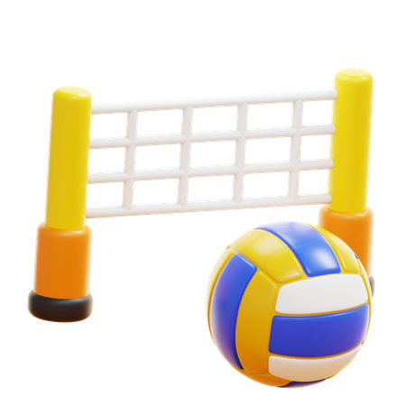 Volley-ball  3D Icon