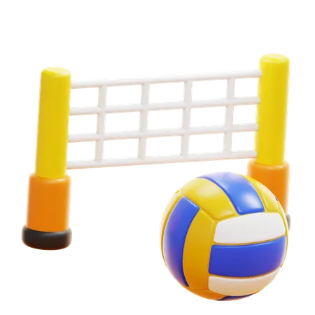 Volley-ball  3D Icon