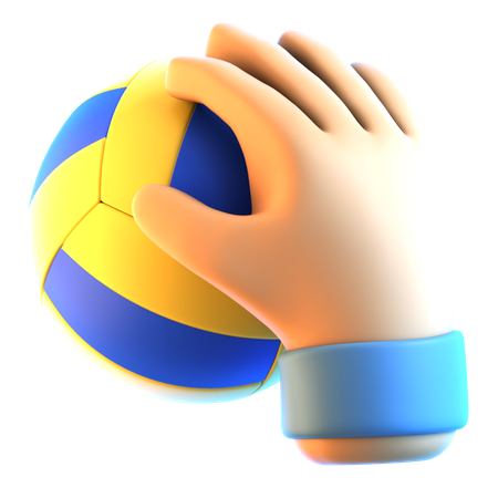 Volley-ball  3D Icon