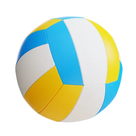 3 D Volley Ball Icon 3D Icon