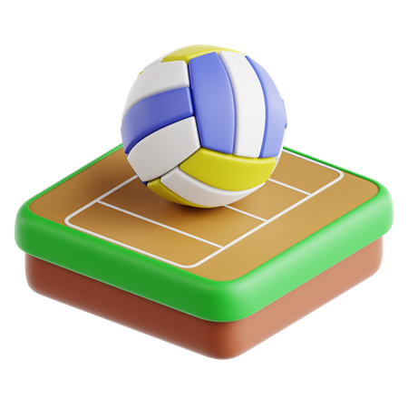 Volley-ball  3D Icon