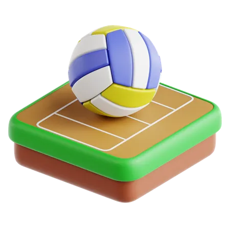 Volley-ball  3D Icon