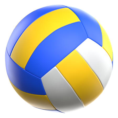 Volley-ball  3D Illustration