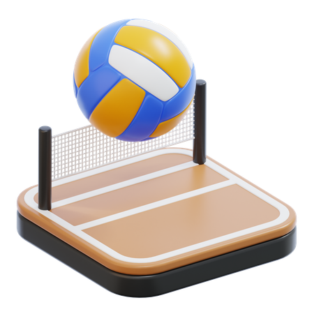 Volley-ball  3D Icon