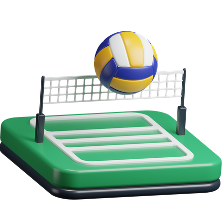 Volley-ball  3D Icon