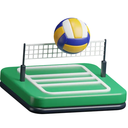 Volley-ball  3D Icon