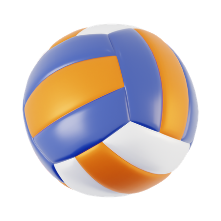 Volley Ball  3D Icon