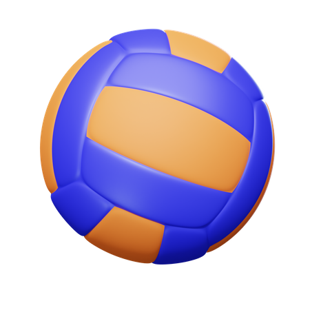 Volley Ball  3D Icon