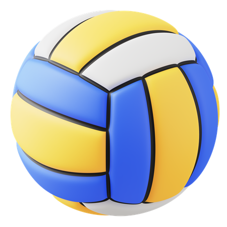 Volley Ball  3D Icon