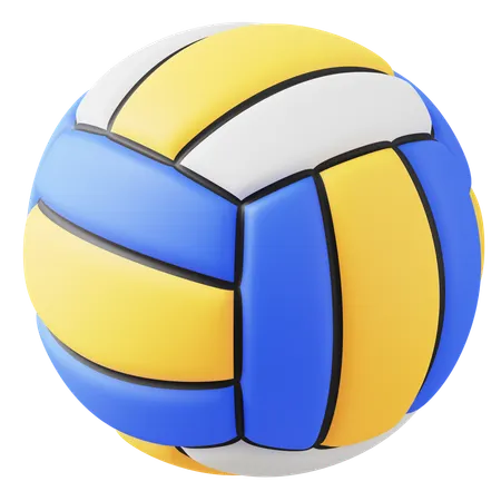 Volley Ball  3D Icon