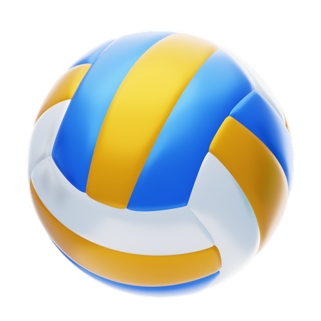 Volley Ball  3D Icon