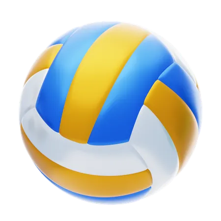 Volley Ball  3D Icon