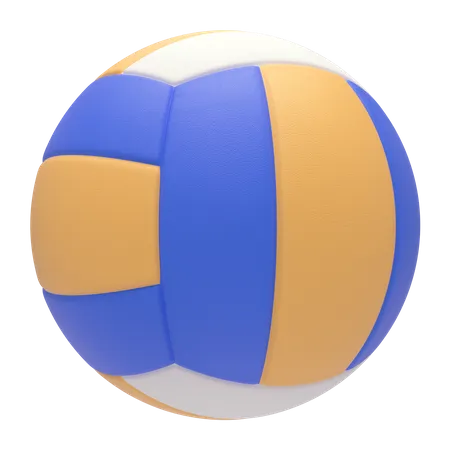 Volley-ball  3D Illustration