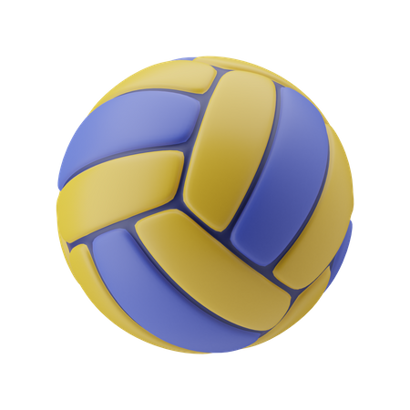 Volley Ball 3D Illustration