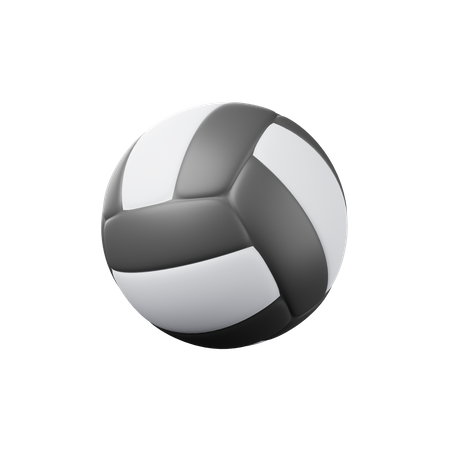 Volley Ball 3D Illustration