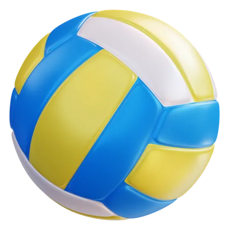 3 D Illustration Volleyball 3D Icon