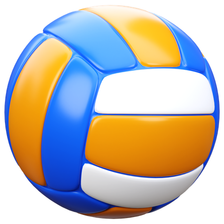 バレーボール  3D Icon