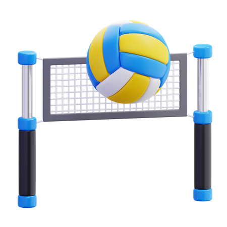 バレーボール  3D Icon