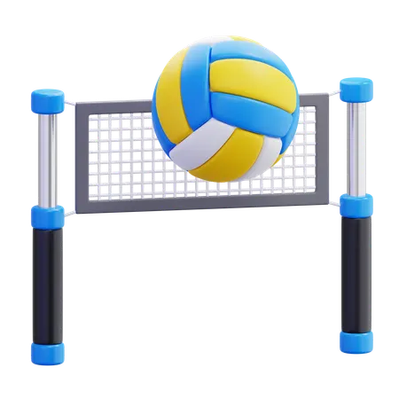 バレーボール  3D Icon