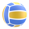 3d volley-ball logo