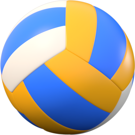 Volleyball  3D Icon